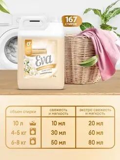 Кондиционер для белья "EVA" golden elixir концентрированный (канистра 5кг)