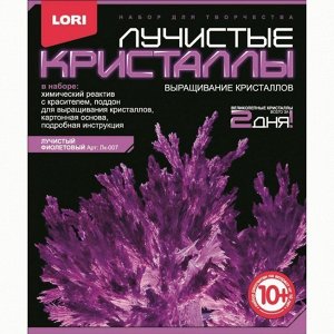 Набор ДТ Лучистые кристаллы Фиолетовый кристалл Лк-007 Lori