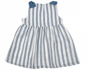 Платье (80-92см), UD 6537(2)син полоса