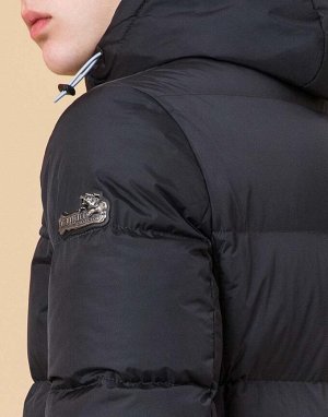 Трендовая куртка с карманами подростковая цвет графит-серый модель 71293