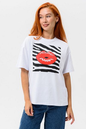 8506 Футболка женская оверсайз