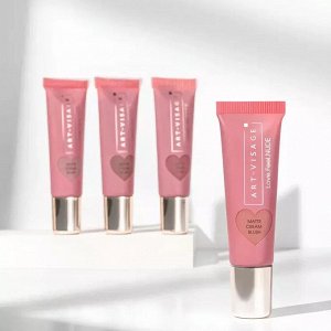 AV Румяна матовые кремовые Love.Feel.NUDE 431 холодный розовый