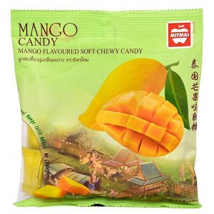 Жевательные тайские конфеты-ириски с соком МАНГО, MitMai  Fruit Candy