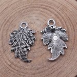 Подвеска металлическая, бижутерный сплав, 20*12 мм, 1 шт./упк.
