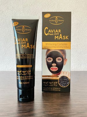 Aichun Beauty Маска-плёнка для лица с экстрактом чёрной икры, 120 мл.