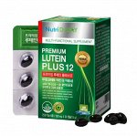 Витамин для здоровья глаз NUTRI D-DAY PREMIUM LUTEIN PLUS 12 500мг*30 капсул.