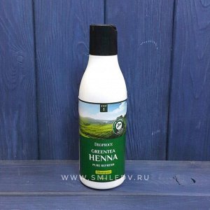 DEOPROCE GREENTEA HENNA Pure Refresh Shampoo Шампунь д/волос,"Зеленый чай и хна" 200мл/ №1360