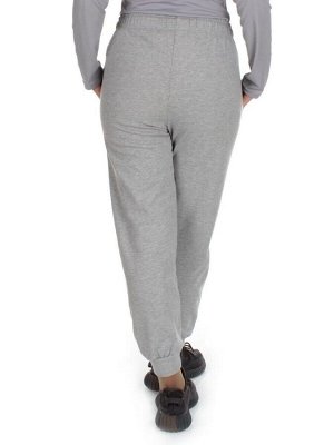 Q-03 GRAY Брюки спортивные женские (85% хлопок, 15% полиэстер)