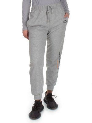 Q-03 GRAY Брюки спортивные женские (85% хлопок, 15% полиэстер)
