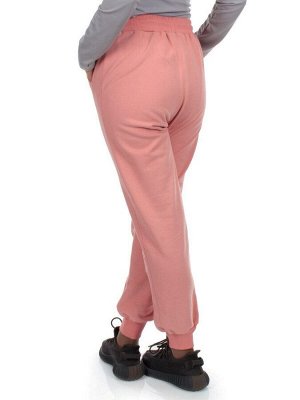 HC-207-1 PEACH Брюки спортивные женские (95% хлопок, 5% спандекс)