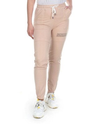 OB-65 BEIGE Брюки спортивные женские