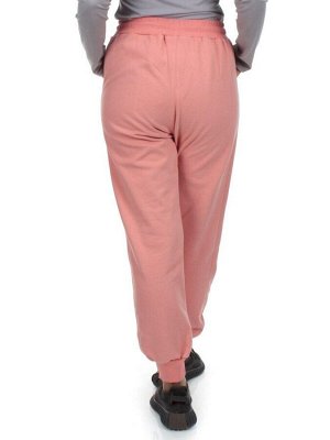 HC-207-1 PEACH Брюки спортивные женские (95% хлопок, 5% спандекс)