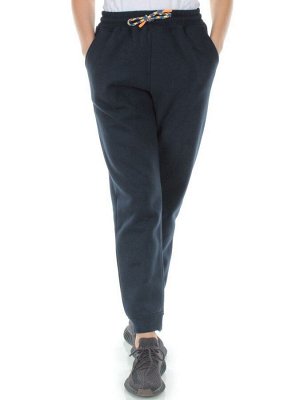 M047 DK. BLUE Брюки спортивные утепленные женские (85% хло