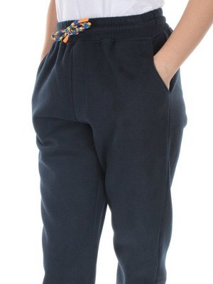 M047 DK. BLUE Брюки спортивные утепленные женские (85% хло