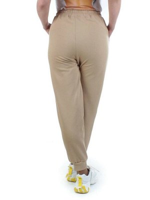 2790 BEIGE Брюки спортивные женские