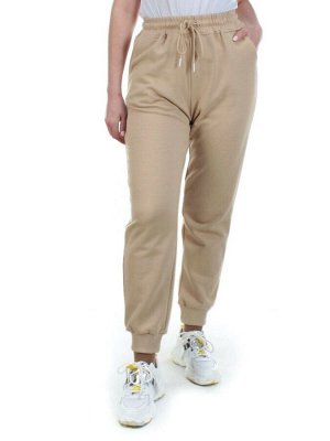 2790 BEIGE Брюки спортивные женские