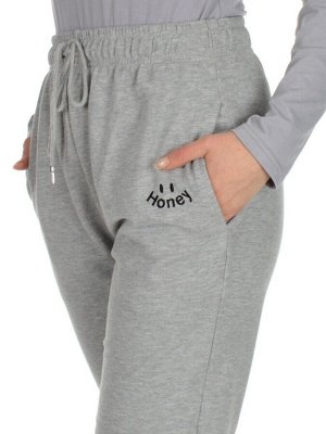 Q-03 GRAY Брюки спортивные женские (85% хлопок, 15% полиэстер)