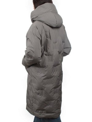 305 DARK GRAY Пальто зимнее стеганое женское (200 гр. холлофайбер)