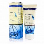 FarmStay Пенка д/умывания &quot;Коллаген&quot; Collagen Pure Cleansing Foam, 180мл