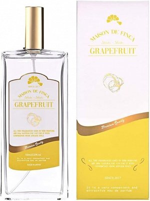 FINCA Crunchy Grapefruit - яркий освежающий парфюм с грейпфрутом