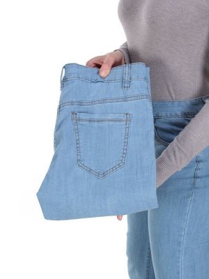 D972 BLUE Джинсы женские DENIM (75% хлопок, 22% полиэстер 3% спандекс)