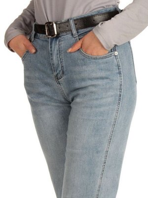 10071 BLUE Джинсы женские AMG JEANS (98% хлопок, 2% лайкра)