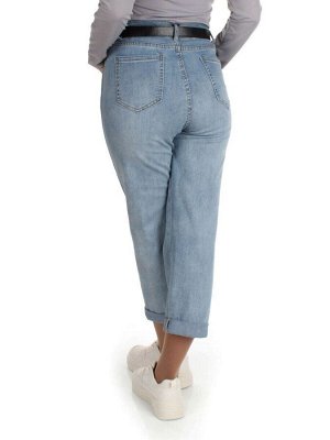 10071 BLUE Джинсы женские AMG JEANS (98% хлопок, 2% лайкра)