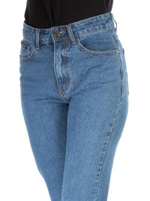 9035 BLUE Джинсы-бананы женские SETTANTA