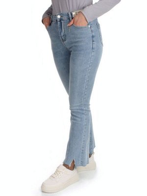 5609 BLUE Джинсы женские AMG JEANS (98% хлопок, 2% лайкра)