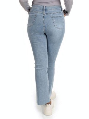 5609 BLUE Джинсы женские AMG JEANS (98% хлопок, 2% лайкра)