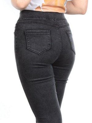 R8611 DK.GRAY Джеггинсы женские