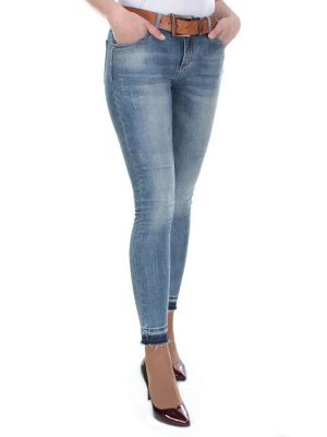 D88017 BLUE Джинсы-скинни женские DIOVES