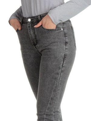 2352 DARK GRAY Джинсы женские AMG JEANS (95% хлопок, 5% эластан)