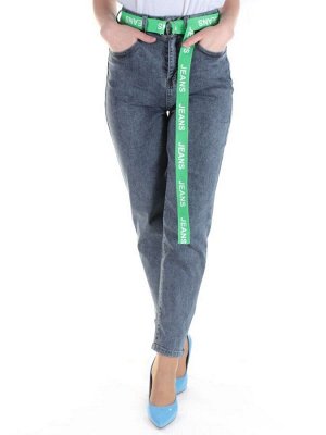 L622 BLUE Джинсы-Мом женские LINLIMIN Jeans