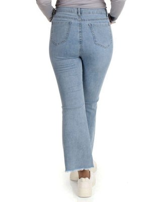 10097 BLUE Джинсы женские AMG JEANS (98% хлопок, 2% лайкра)