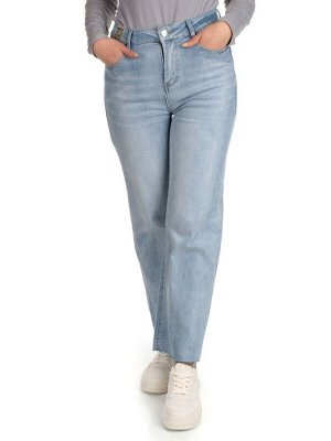 10106 BLUE Джинсы короткие женские AMG JEANS
