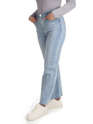 10106 BLUE Джинсы короткие женские AMG JEANS