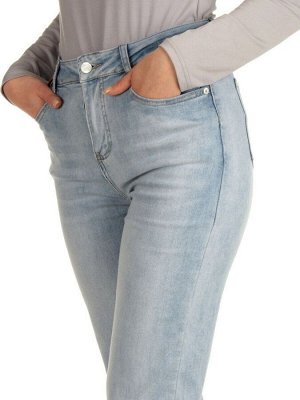 10106 BLUE Джинсы короткие женские AMG JEANS