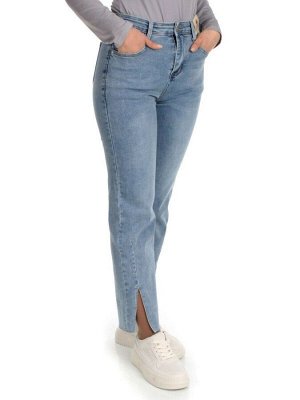 2351 BLUE Джинсы женские AMG JEANS (95% хлопок, 5% эластан)