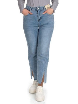2351 BLUE Джинсы женские AMG JEANS (95% хлопок, 5% эластан)