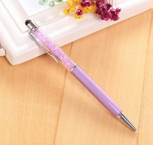 Ручка Ручка с кристаллами подойдет для любого подарка, друзьям, коллегам или станет красивым комплиментом в знак внимания!