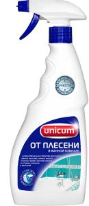 UNICUM Средство для санузлов 500 мл спрей для удаления плесени и грибка (Сверхмощный