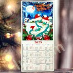 Календарь - магнит 17х8см №16