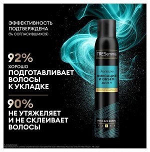 Tresemme Мусс для укладки волос Beauty-full Volume экстра фиксация 200 мл Тресемме