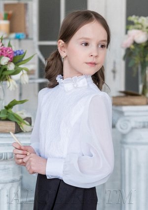 Пелагея блузка белый