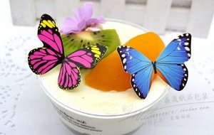 Украшение для торта/пирожного "Бабочки"