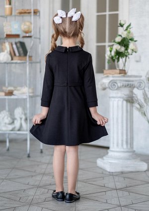 Платье школьное Мариана, цвет черный