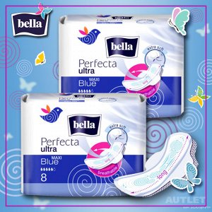 Bella Perfecta Ultra Blue Maxi Extra soft 8 шт