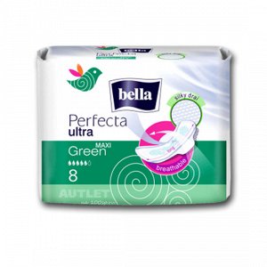 Bella Perfecta Ultra Maxi Green Silky drai 8 шт