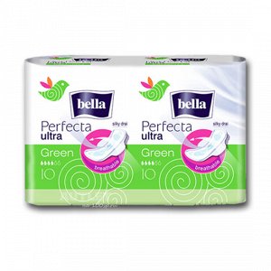 Bella Perfecta Ultra Green Silky drai 10+10 шт